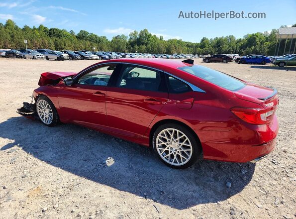 1HGCV1F40MA122504 2021 HONDA ACCORD Red 