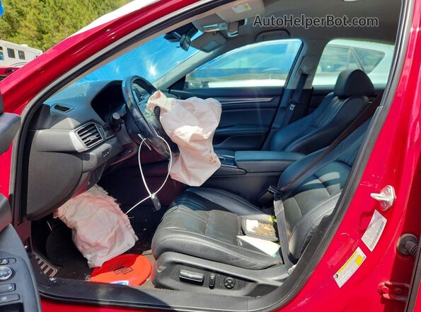 1HGCV1F40MA122504 2021 HONDA ACCORD Red 