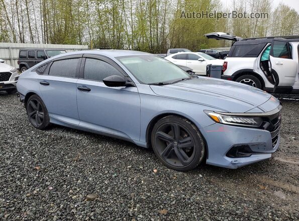 1HGCV1F40NA007564 2022 HONDA ACCORD Серый 