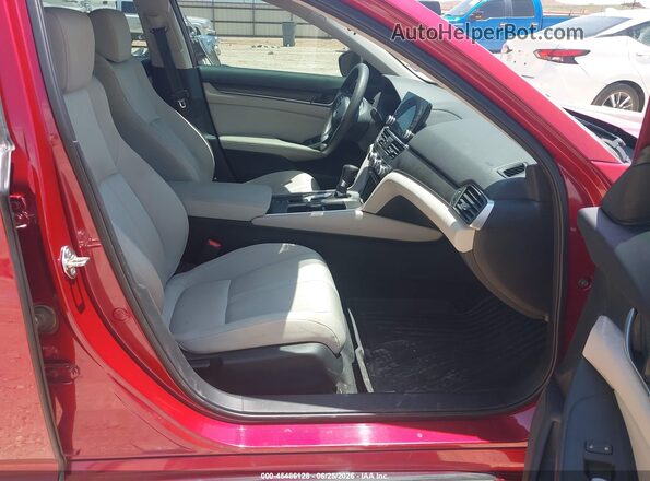1HGCV1F41JA136178 2018 HONDA ACCORD Red Front interior view