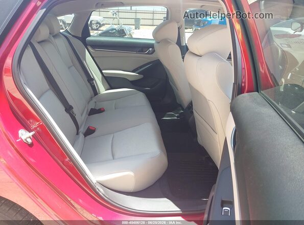 1HGCV1F41JA136178 2018 HONDA ACCORD Red VIN sticker view