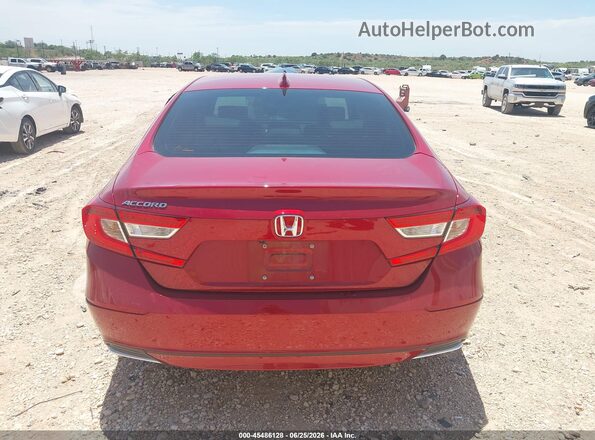 1HGCV1F41JA136178 2018 HONDA ACCORD Red 
