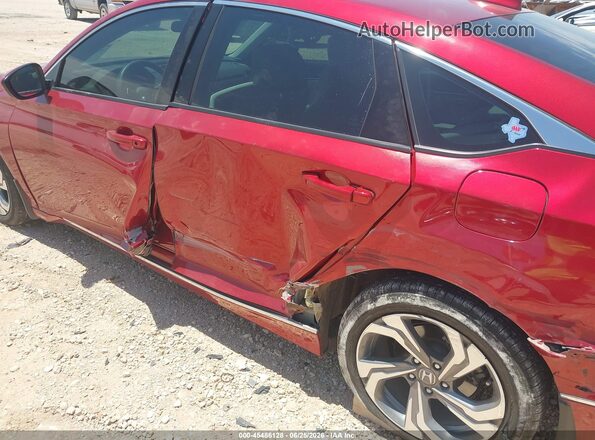 1HGCV1F41JA136178 2018 HONDA ACCORD Red 