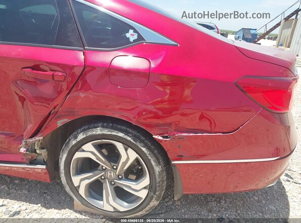 1HGCV1F41JA136178 2018 HONDA ACCORD Red 
