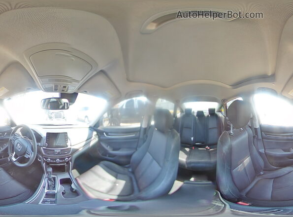 1HGCV1F41KA017743 2019 HONDA ACCORD Gray Widok wnętrza 360 stopni