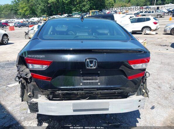 1HGCV1F41KA123965 2019 HONDA ACCORD Черный 