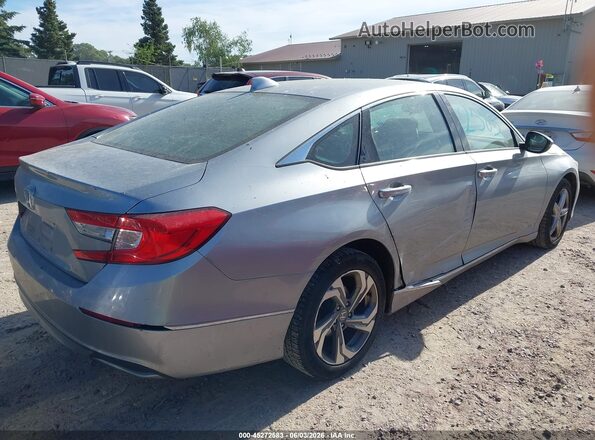 1HGCV1F41KA177735 2019 HONDA ACCORD Gray Rear right