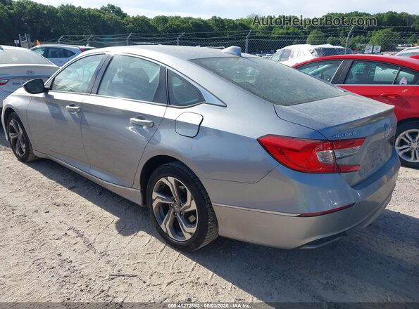 1HGCV1F41KA177735 2019 HONDA ACCORD Gray Rear left