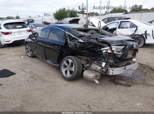 1HGCV1F41LA013693 2020 HONDA ACCORD Black უკანა მარცხენა