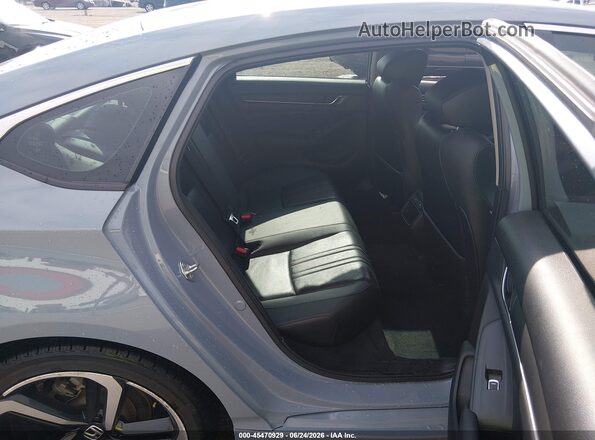 1HGCV1F41MA028003 2021 HONDA ACCORD Light Blue VIN კოდის სტიკერის ხედი