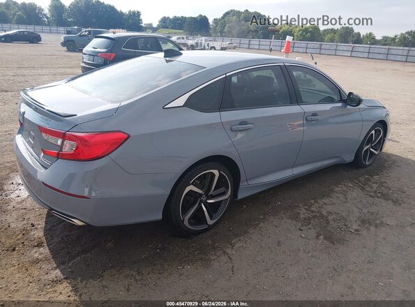 1HGCV1F41MA028003 2021 HONDA ACCORD Light Blue უკანა მარჯვენა