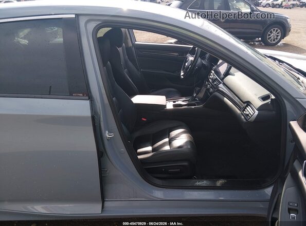 1HGCV1F41MA028003 2021 HONDA ACCORD Light Blue წინა სალონის ხედი
