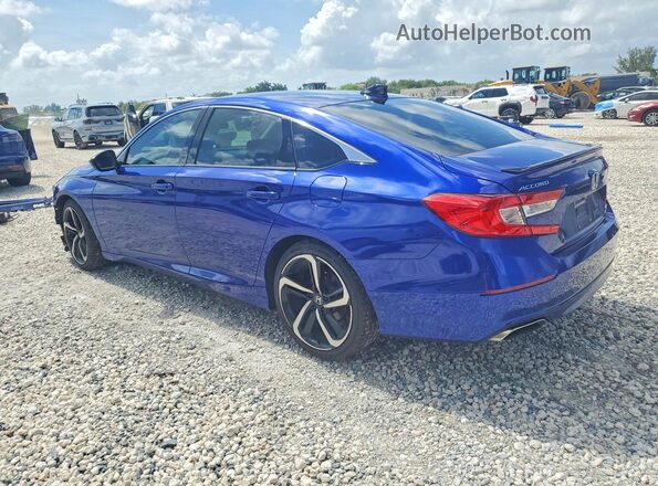 1HGCV1F41NA009288 2022 HONDA ACCORD Blue 