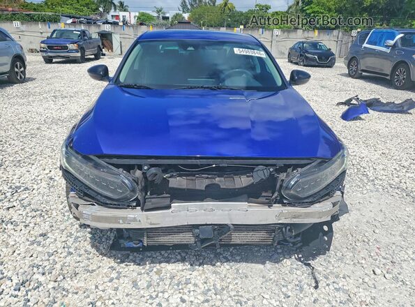 1HGCV1F41NA009288 2022 HONDA ACCORD Blue 