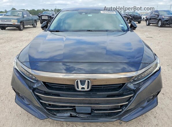 1HGCV1F41NA071354 2022 HONDA ACCORD Black Vista frontal