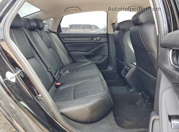 1HGCV1F41NA071354 2022 HONDA ACCORD Black Vista interior trasera