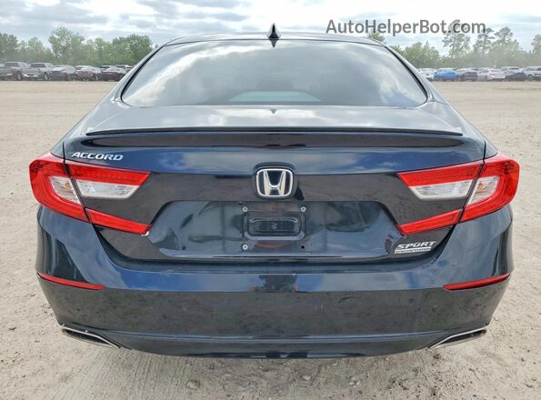 1HGCV1F41NA071354 2022 HONDA ACCORD Black Vista trasera