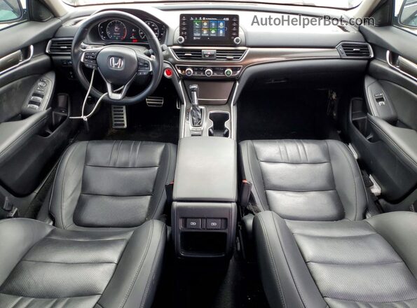 1HGCV1F41NA071354 2022 HONDA ACCORD Black Vista del salpicadero