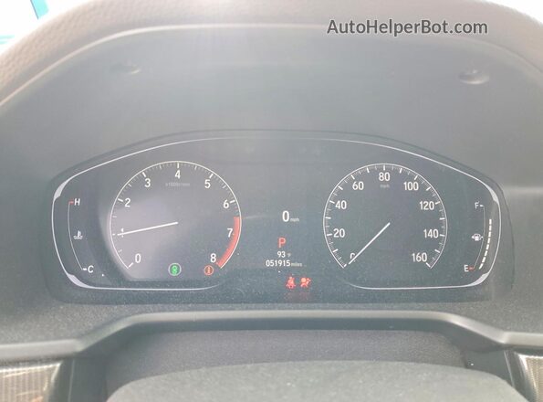 1HGCV1F41NA071354 2022 HONDA ACCORD Black Vista del cuadro de instrumentos