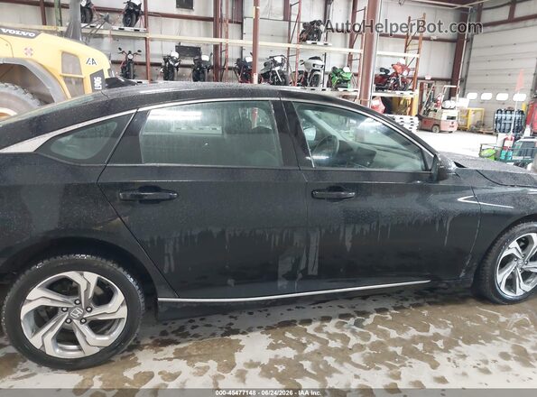 1HGCV1F42LA064510 2020 HONDA ACCORD Black Սալոնի հետևի տեսք