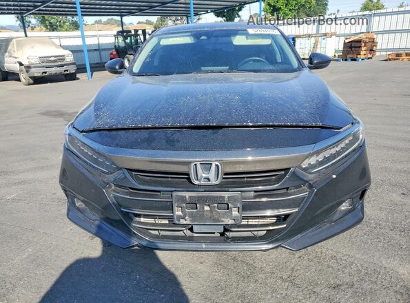 1HGCV1F42MA038362 2021 HONDA ACCORD Black 