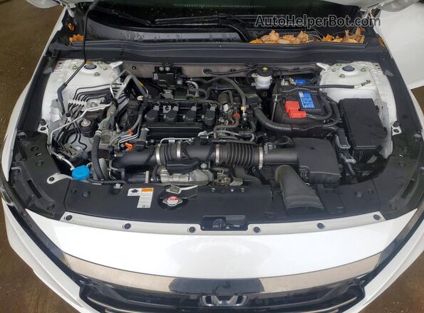 1HGCV1F42NA070911 2022 HONDA ACCORD White Widok wnętrza z tyłu