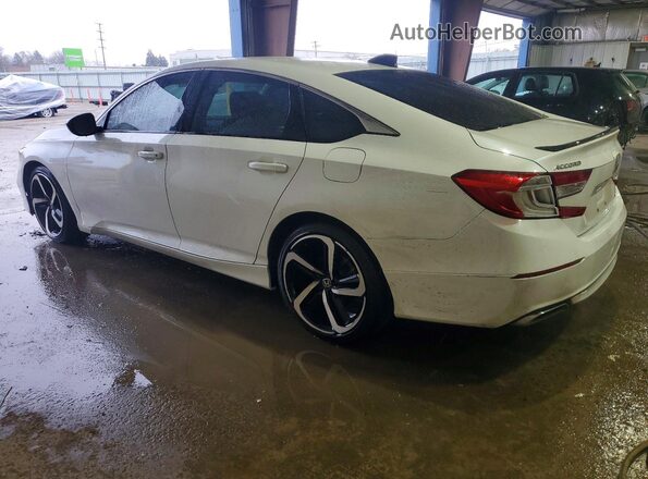 1HGCV1F42NA070911 2022 HONDA ACCORD White Tył lewy