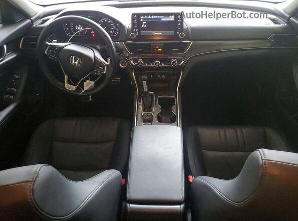 1HGCV1F42NA070911 2022 HONDA ACCORD White Widok deski rozdzielczej