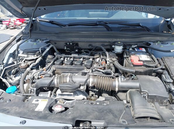 1HGCV1F42NA074196 2022 HONDA ACCORD Blue Widok z tyłu