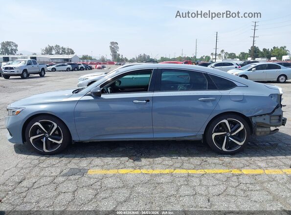1HGCV1F42NA074196 2022 HONDA ACCORD Blue 