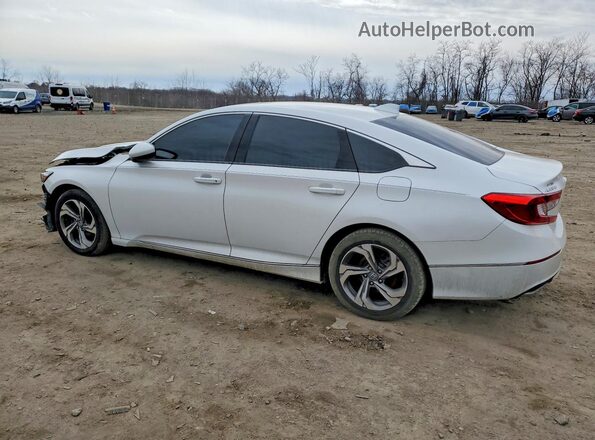 1HGCV1F43JA048734 2018 HONDA ACCORD White Tył lewy