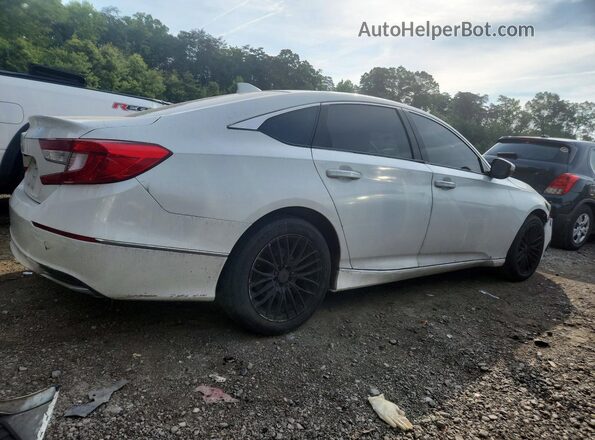 1HGCV1F43JA247346 2018 HONDA ACCORD Белый Задняя правая четверть