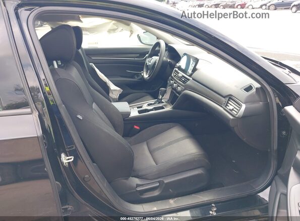 1HGCV1F43KA083484 2019 HONDA ACCORD Black Սալոնի դիմացի տեսք