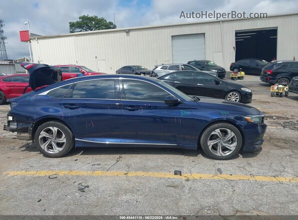 1HGCV1F43LA044508 2020 HONDA ACCORD Dark Blue უკანა სალონის ხედი