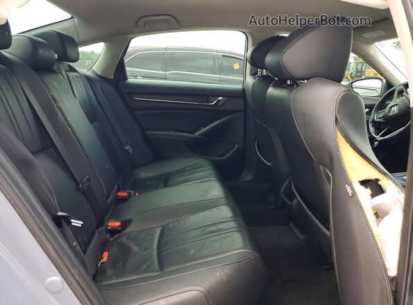 1HGCV1F43MA007654 2021 HONDA ACCORD Синий Вид задних сидений