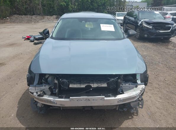 1HGCV1F43MA012725 2021 HONDA ACCORD Blue Rear interior view