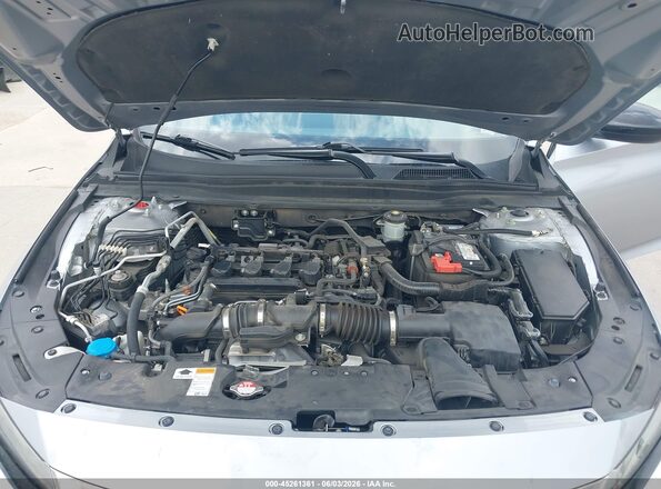 1HGCV1F43MA051704 2021 HONDA ACCORD Silver Widok z tyłu