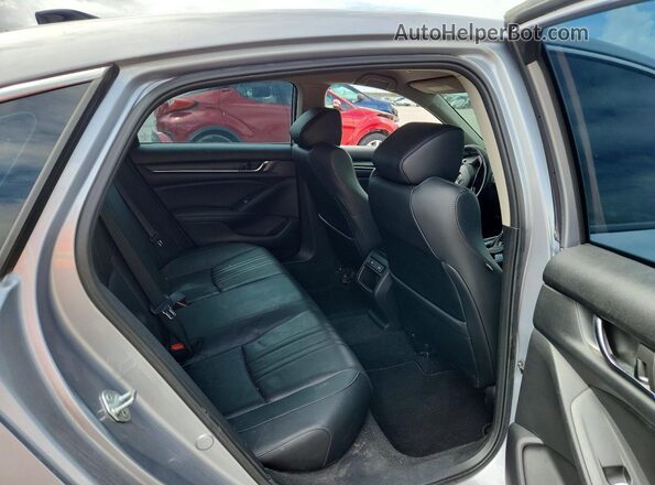 1HGCV1F43MA075324 2021 HONDA ACCORD Silver Հետևի նստատեղերի տեսք
