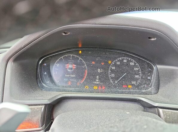 1HGCV1F43MA075324 2021 HONDA ACCORD Silver Սարքավորումների վահանակի տեսք