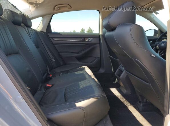 1HGCV1F43MA114218 2021 HONDA ACCORD Серый Вид задних сидений
