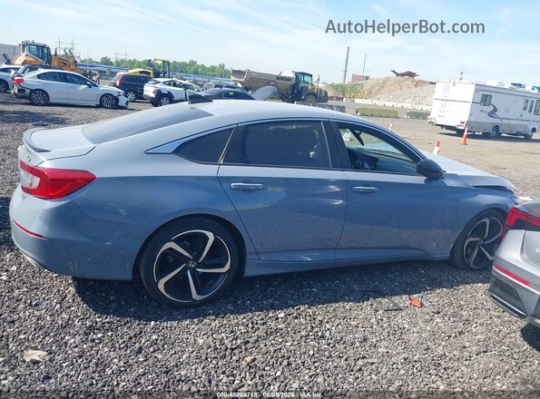 1HGCV1F43NA042177 2022 HONDA ACCORD Light Blue 