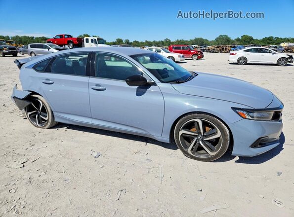 1HGCV1F43NA052899 2022 HONDA ACCORD Gray Առջևի աջ