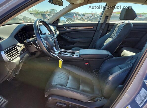 1HGCV1F43NA052899 2022 HONDA ACCORD Gray Սալոնի դիմացի տեսք