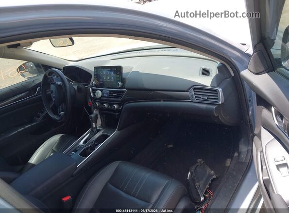 1HGCV1F43NA092044 2022 HONDA ACCORD Gray Widok wnętrza z przodu