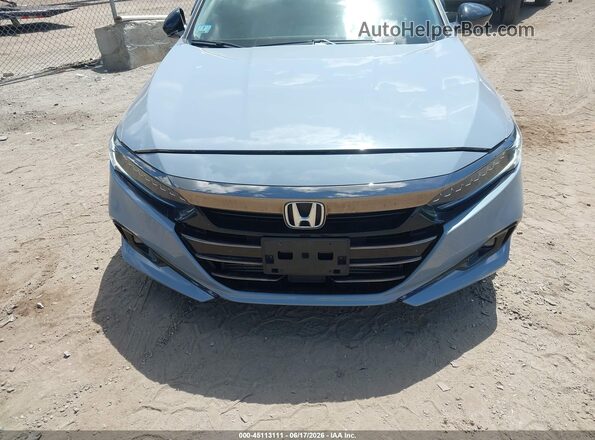 1HGCV1F43NA092044 2022 HONDA ACCORD Gray Widok zestawu wskaźników