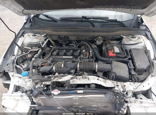 1HGCV1F44JA004001 2018 HONDA ACCORD White Հետևի տեսք