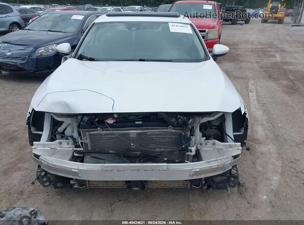 1HGCV1F44JA004001 2018 HONDA ACCORD White Սալոնի հետևի տեսք