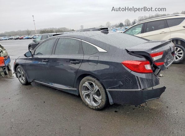 1HGCV1F44JA199999 2018 HONDA ACCORD Black Հետևի ձախ