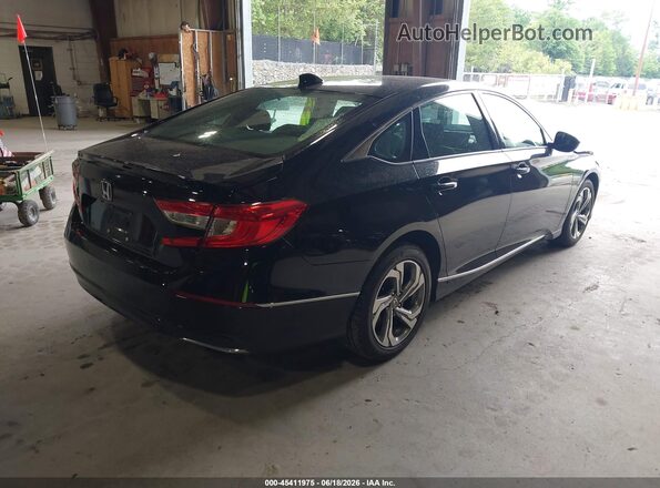 1HGCV1F44KA005537 2019 HONDA ACCORD Black Задня права чверть