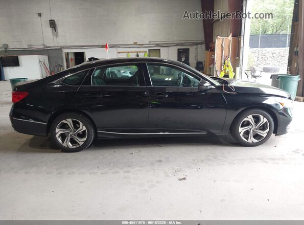 1HGCV1F44KA005537 2019 HONDA ACCORD Black Панорамний вид салону 360°